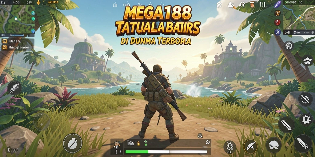 Tampilan menakjubkan dari gameplay Open World MEGA188.