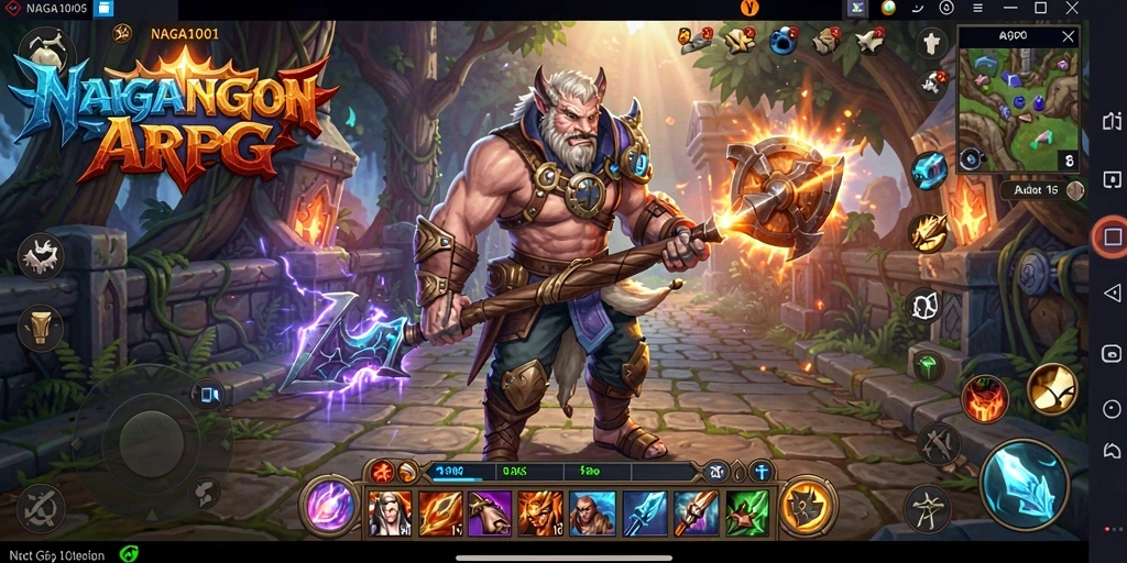 Tampilan gameplay NAGA1001 yang mendebarkan dan interaktif.