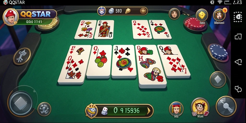 Gameplay seru dan kompetitif dari QQSTAR dalam permainan Domino.