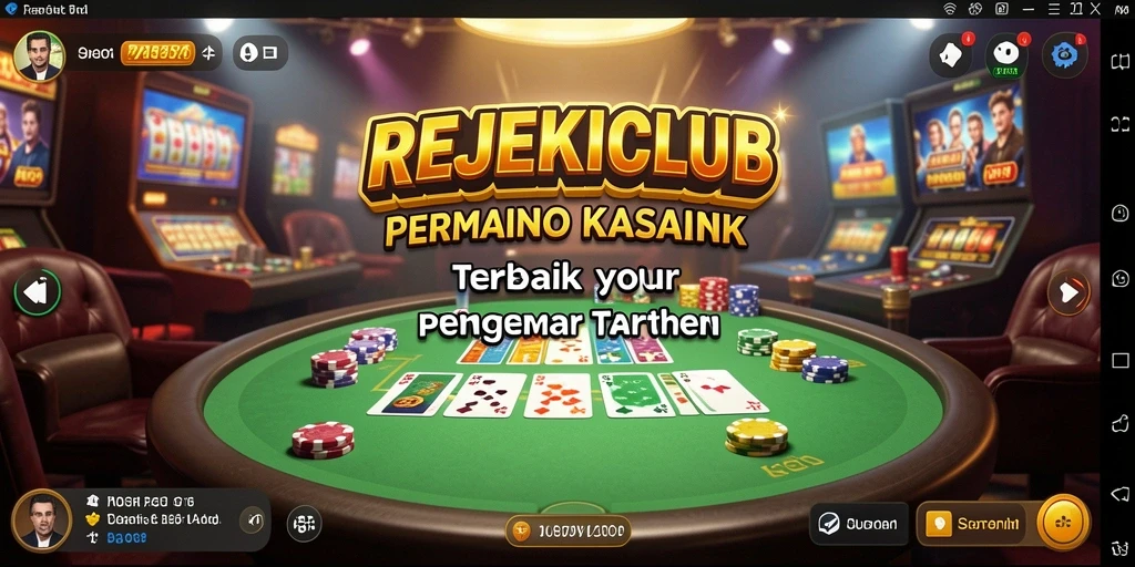 Tampilan menarik saat bermain game Kasino di REJEKICLUB.