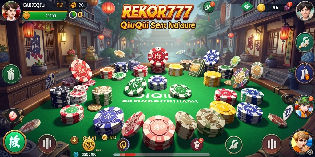Tangkapan layar gameplay QiuQiu yang menegangkan dan seru.