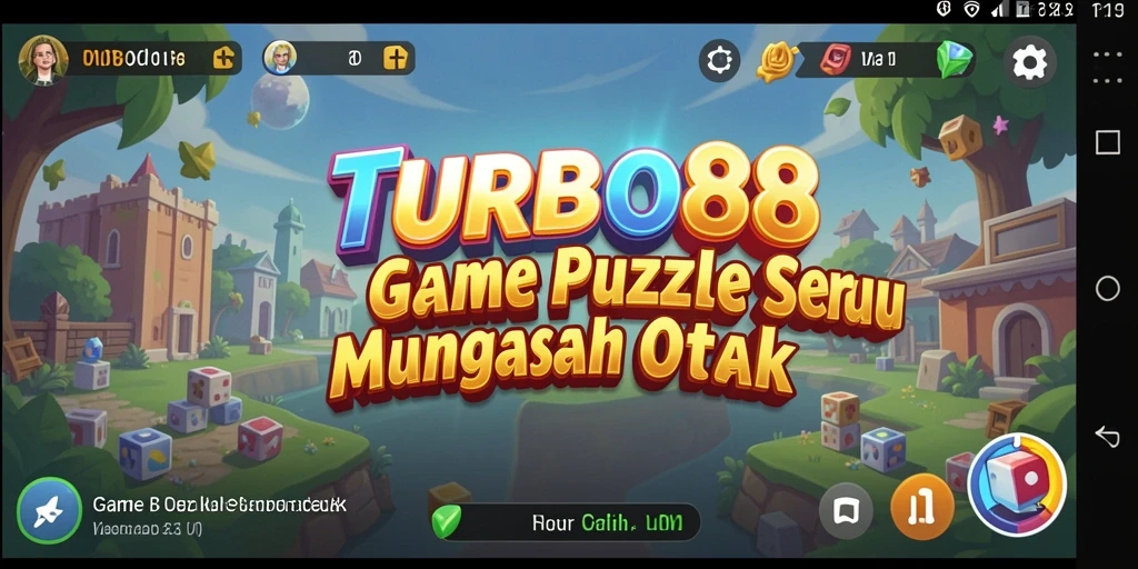 Tampilan gameplay yang menarik dalam TURBO88, penuh warna dan tantangan.