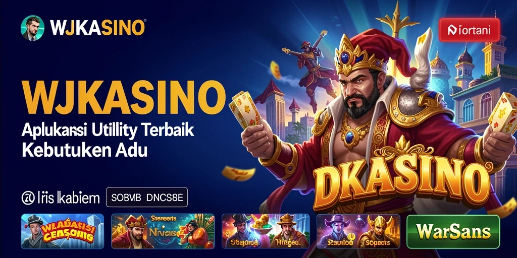 Tampilan aplikasi WJKASINO dengan antarmuka sederhana dan fungsional.