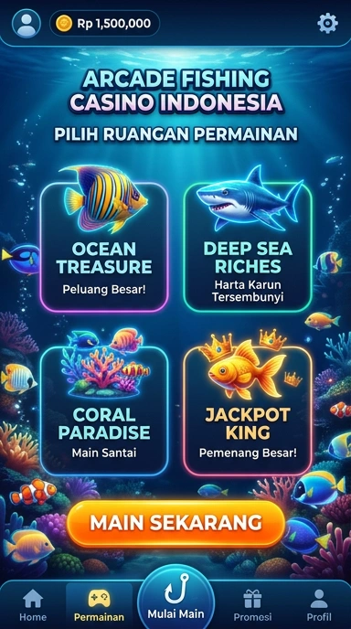 Tampilan utama aplikasi iramatogel yang menarik dan fungsional.